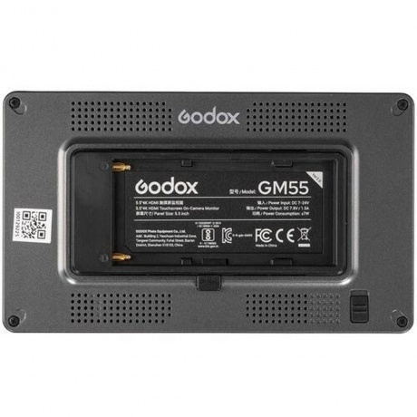 Видеомонитор Godox GM55 5.5”4K HDMI накамерный - фото 4