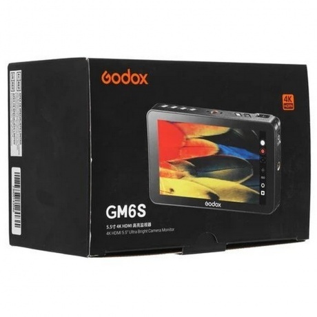 Видеомонитор Godox GM6S 5.5”4K HDMI накамерный - фото 9