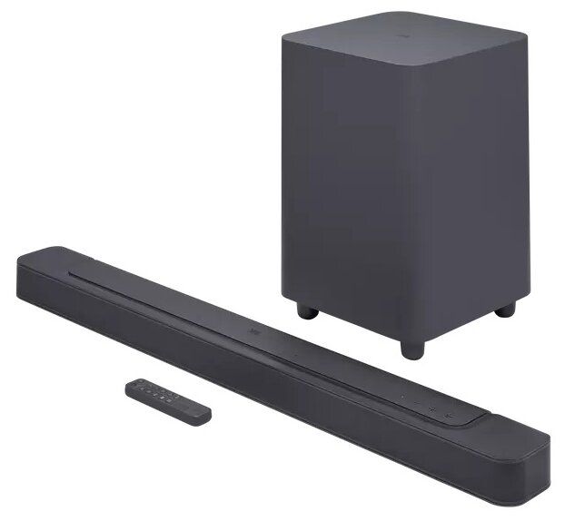 Саундбар JBL BAR 500 черный саундбар jbl bar 5 1 immersive sound 5 1 канальная система multibeam™ sound chromecast airplay 2 мощность 550 вт