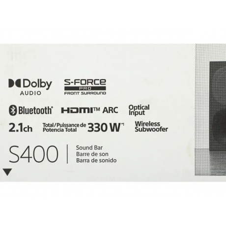 Саундбар Sony HT-S400 - фото 25