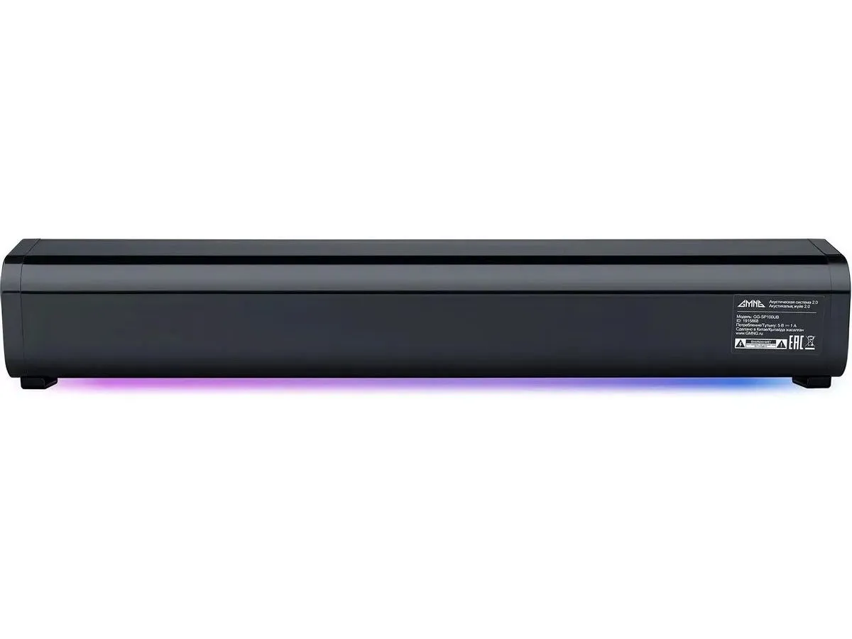 Саундбар GMNG GG-SP100UB 2.0 10Вт черный - фото 17