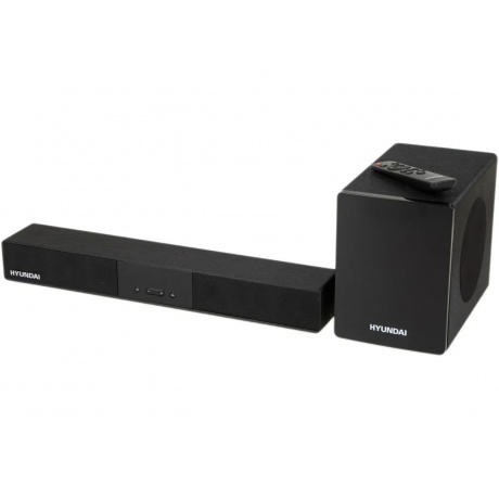 Саундбар Hyundai H-HA640 2.1 60Вт+90Вт черный - фото 25