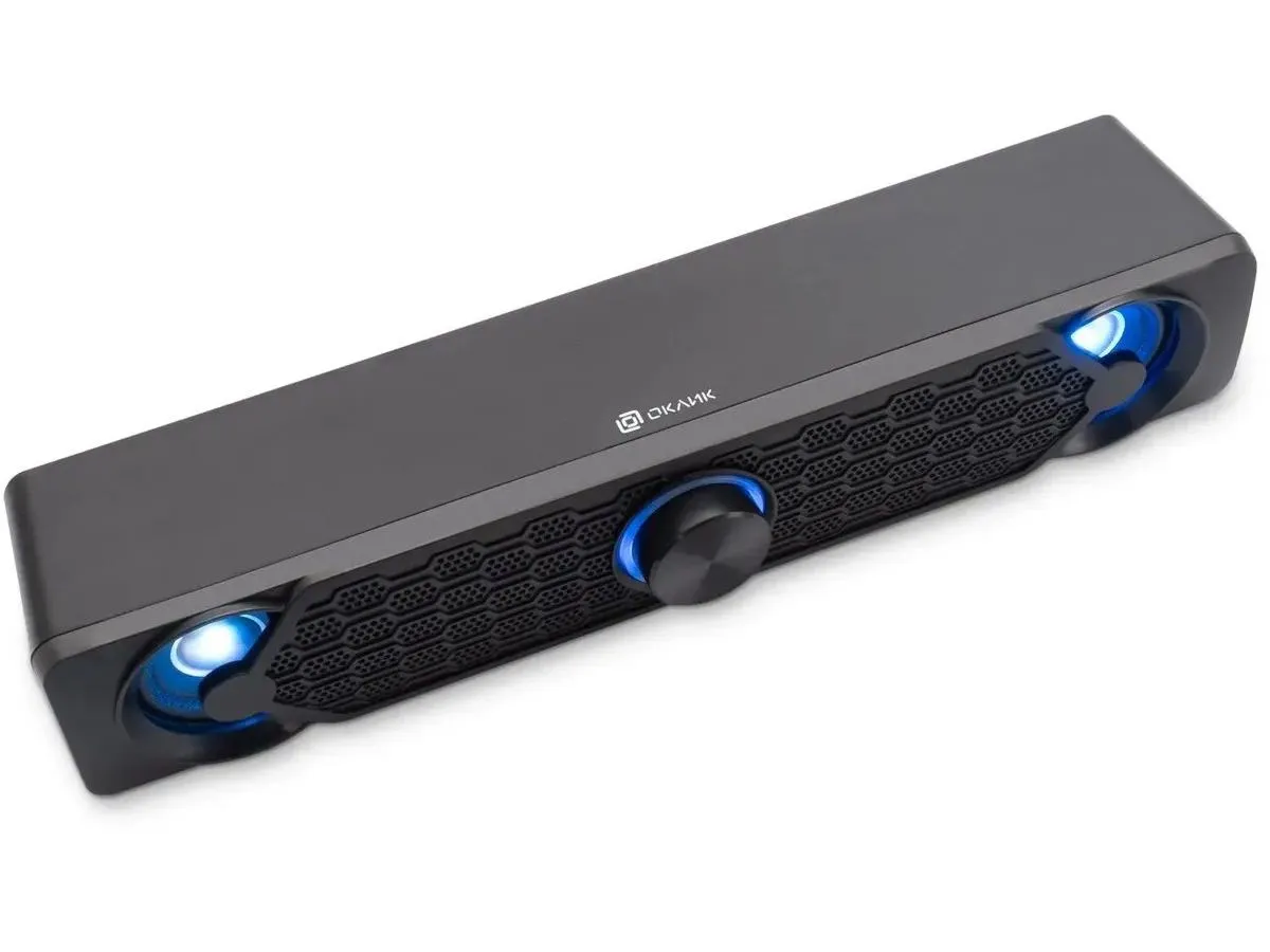 Саундбар Оклик OK-504S 2.0 6Вт черный - фото 17