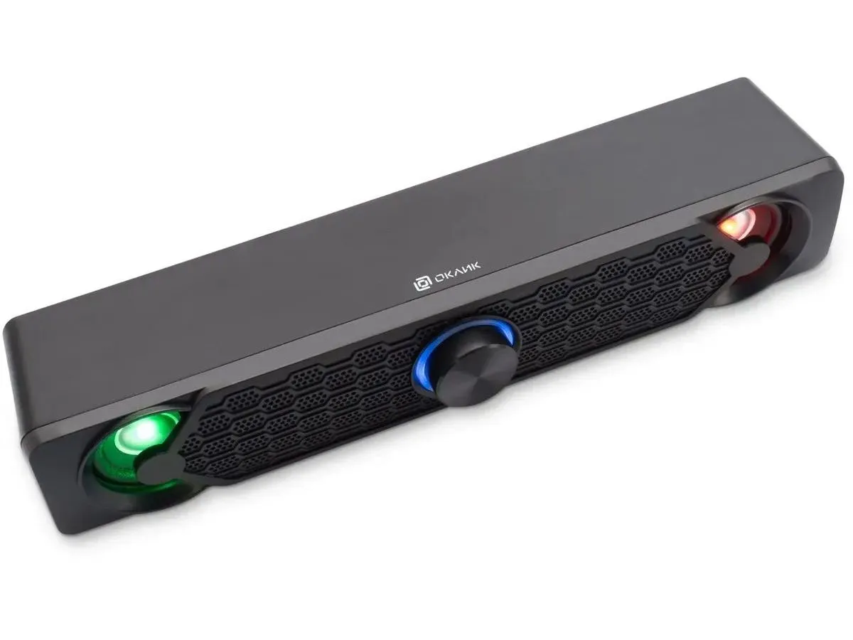 Саундбар Оклик OK-504S 2.0 6Вт черный - фото 18