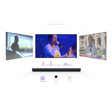 Саундбар LG S90TY 5.1.3 570Вт черный - фото 34