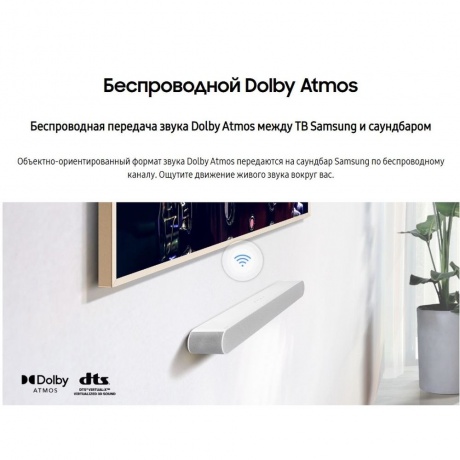 Саундбар Samsung HW-S61D/RU, 3.1 430Вт, белый - фото 18