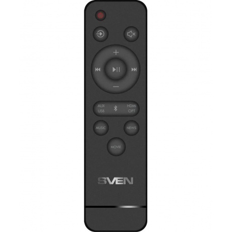 Саундбар SVEN SB-2055, черный, (80 Вт, Bluetooth, HDMI, ПДУ, Optical, USB, дисплей) - фото 11