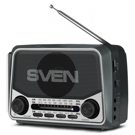 Радиоприемник Sven SRP-525 серый - фото 1