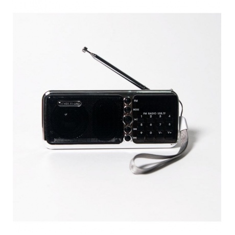 Радиоприемник Сигнал РП-226BT черный/серебристый - фото 1