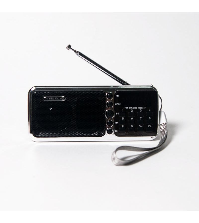 Радиоприемник Сигнал РП-226BT черный/серебристый радиоприёмник сигнал рп 224 укв 64 108 мгц 400 мач usb sd aux синий