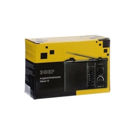 Радиоприемник Сигнал Эфир-12 черный - фото 3