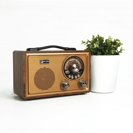 Радиоприемник Сигнал БЗРП РП-335 дерево коричневое - фото 4