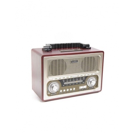 Радиоприемник Сигнал БЗРП РП-312BT коричневый/бежевый - фото 2