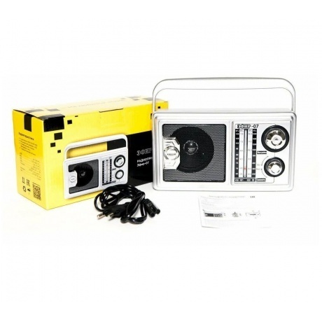 Радиоприемник Сигнал Эфир-07 серебристый - фото 8