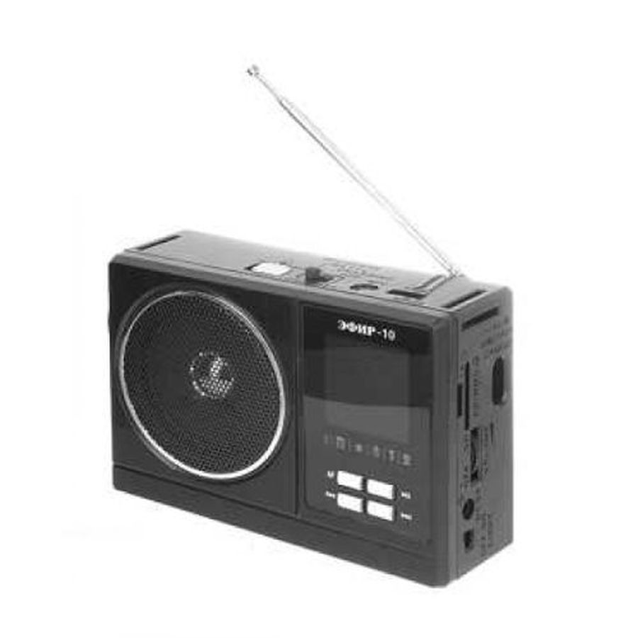 Радиоприемник Сигнал Эфир-10 черный радиоприемник эфир 10