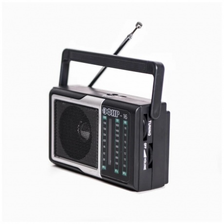 Радиоприемник Сигнал Эфир-16 черный - фото 2