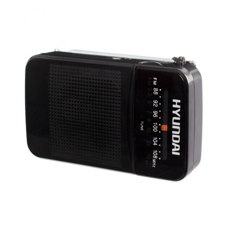 Радиоприемник Hyundai H-PSR110 черный - фото 3