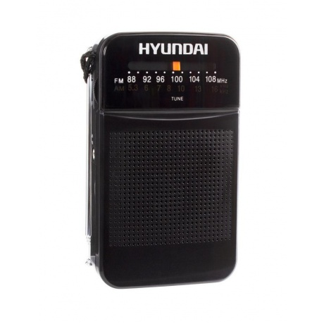 Радиоприемник Hyundai H-PSR110 черный - фото 1