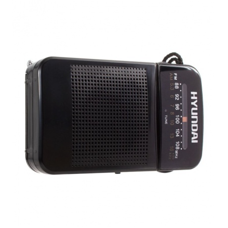 Радиоприемник Hyundai H-PSR110 черный - фото 2