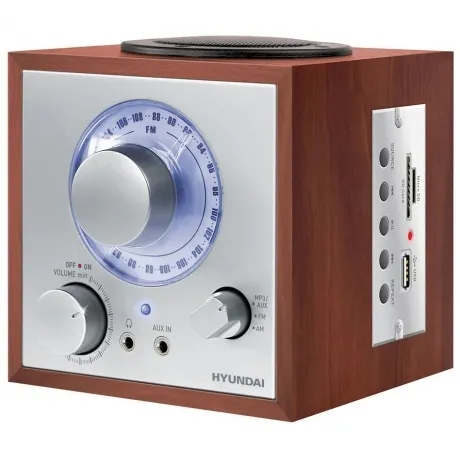 Радиоприемник Hyundai H-SRS200 вишня