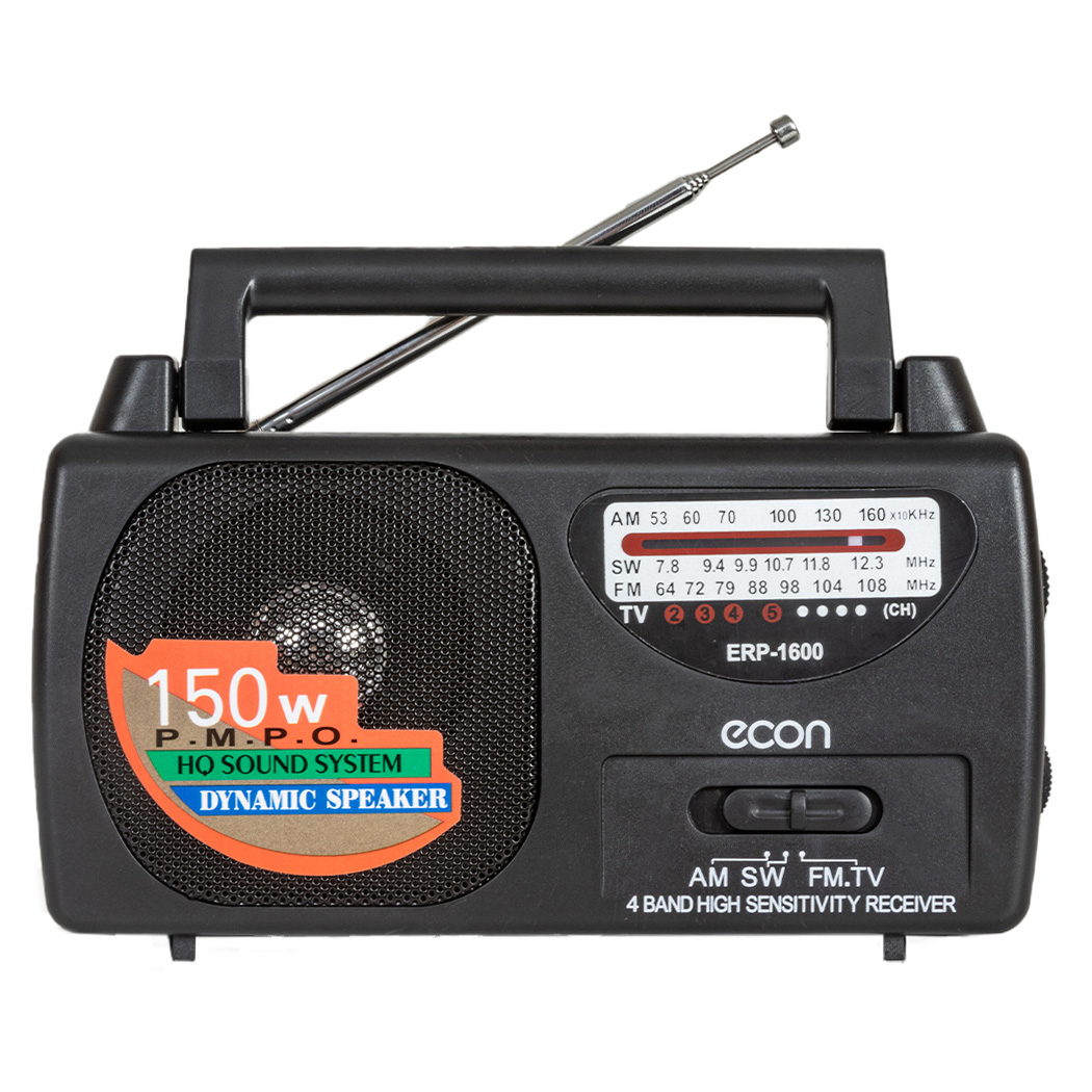 Радиоприемник Econ ERP-1600 комплект 5 штук радиоприемник econ erp 2800ur fm usb sd card aux