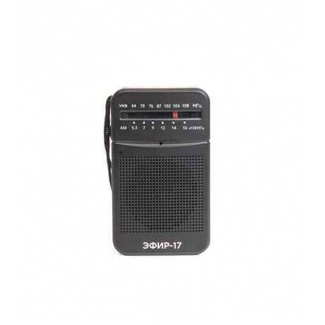 Радиоприемник портативный Сигнал Эфир-17 черный