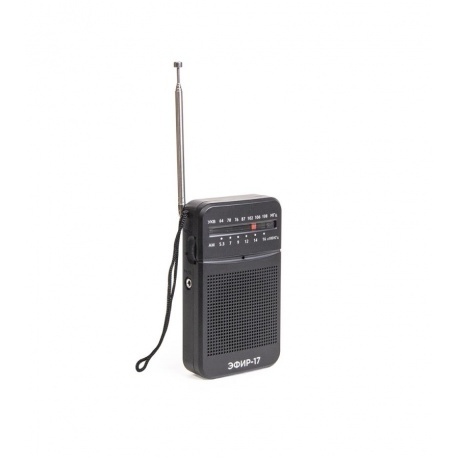 Радиоприемник портативный Сигнал Эфир-17 черный - фото 4