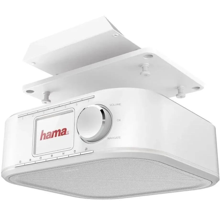 Радиоприемник настольный Hama DIR355BT белый USB