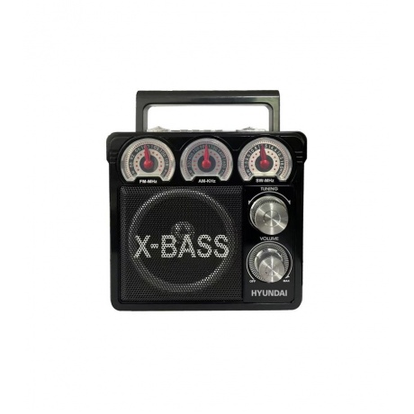 

Радиоприемник настольный Hyundai H-SRS104 черный USB SD/microSD