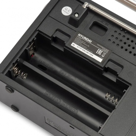 Радиоприемник настольный Hyundai H-SRS105 коричневый USB SD/microSD - фото 8