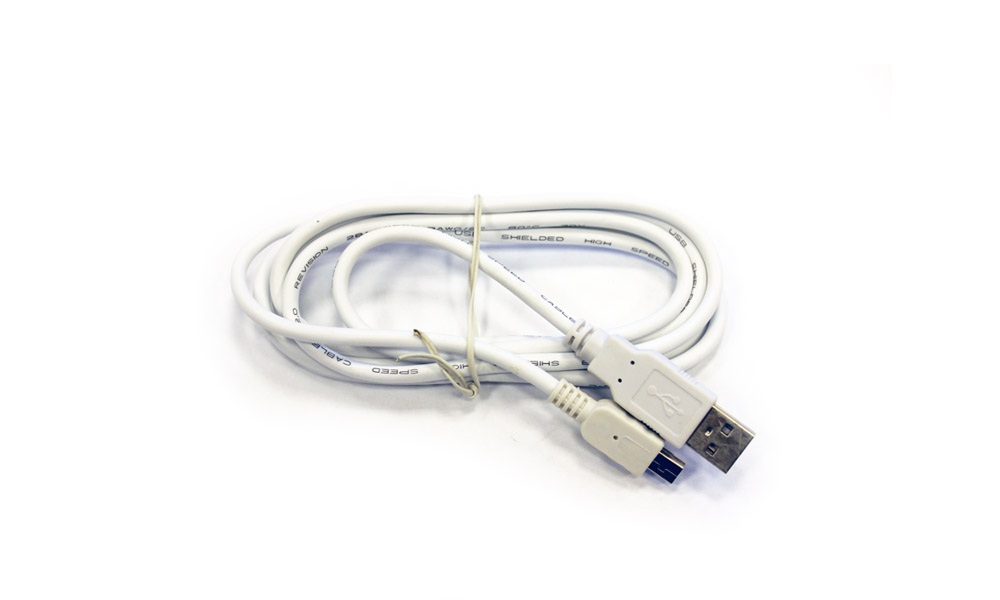 Шнур Netko USB-miniUSB 1,5м белый
