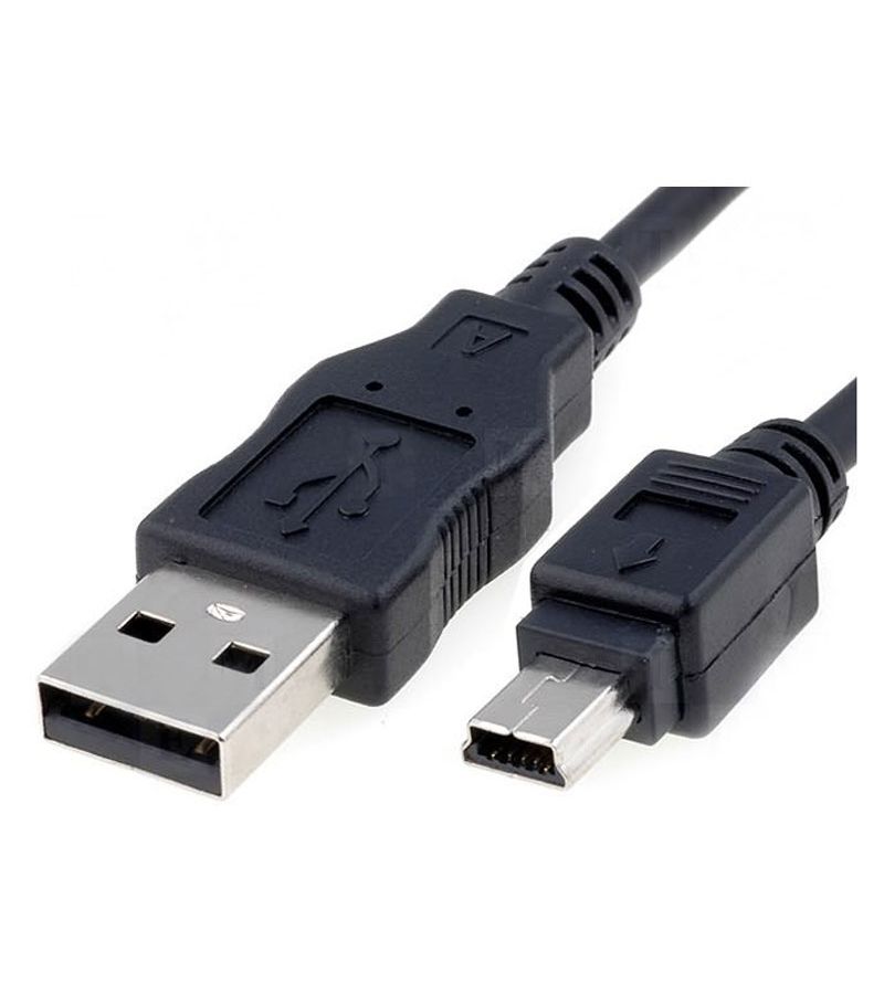 Шнур Netko USB-miniUSB 1,5м черный