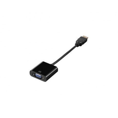 Адаптер HAMA H-54569, HDMI (m) - VGA (f) 0.1м GOLD черный (00054569) - фото 2