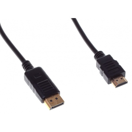 Кабель аудио-видео Buro DisplayPort (m)-HDMI (m) 18м ферриткольца контакты позолото черный (BHP RET HDMI_DPP18) - фото 4