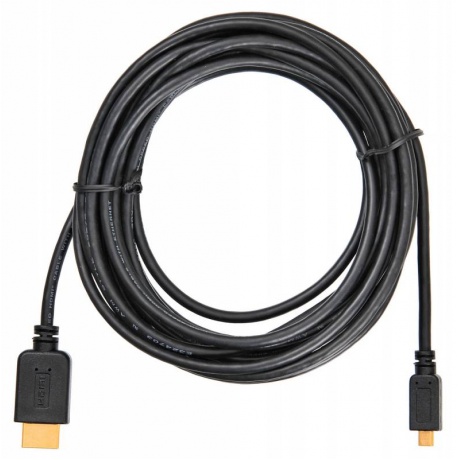 Кабель аудио-видео Buro HDMI (m)-Micro HDMI (m) 5м черный - фото 2
