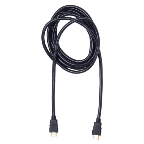 Кабель аудио-видео Buro HDMI (m)-HDMI (m) 3м контакты позолото черный (BHP RET HDMI30-2) - фото 2