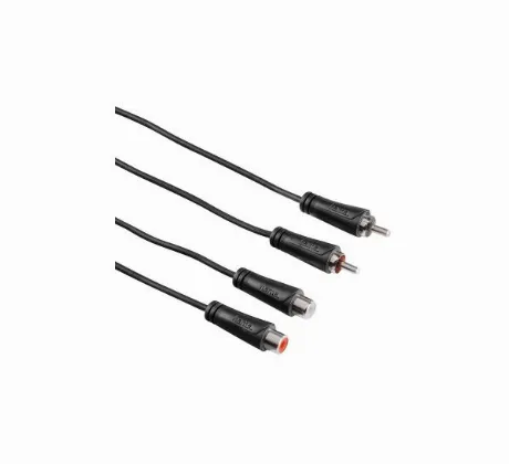 Кабель-удлинитель аудио Hama 2хRCA (m)-2хRCA (f) 10м черный (001...
