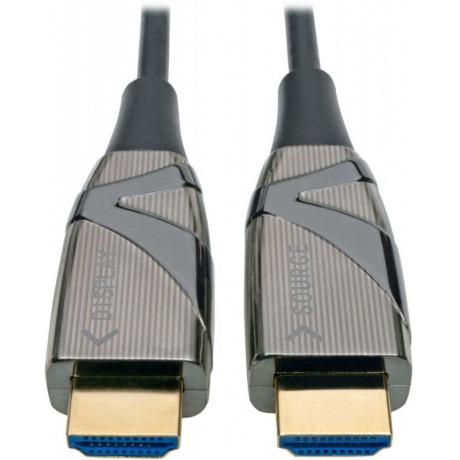 Кабель аудио-видео Tripplite HDMI (m)-HDMI (m) 40м контакты позолото черный (P568-40M-FBR) - фото 2