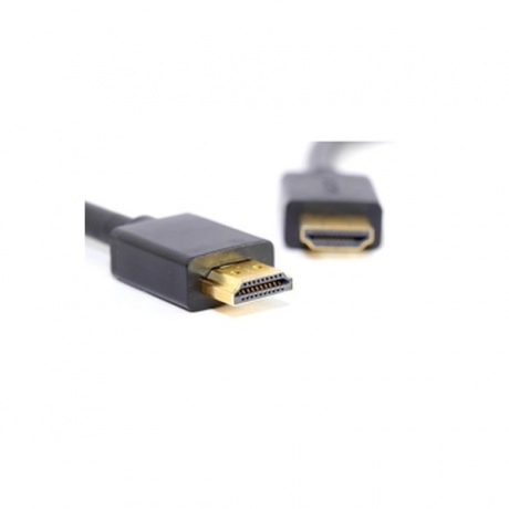 Кабель Greenconnect HDMI M/M v1.4 0.3m Black GCR-HM410-0.3m - фото 1