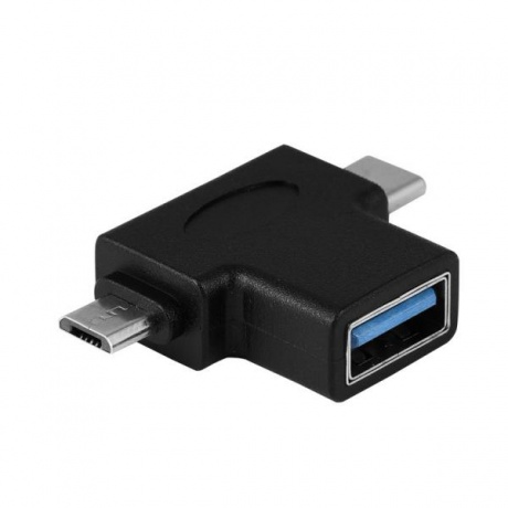 Кабель Orient C302 Mini DisplayPort M to HDMI F 0.2m Black - фото 1