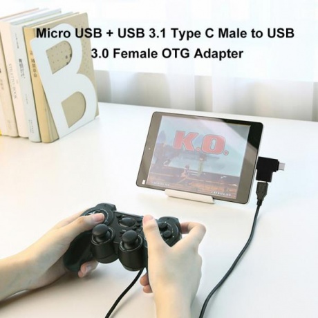 Кабель Orient C302 Mini DisplayPort M to HDMI F 0.2m Black - фото 8