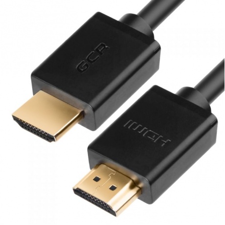 Кабель Greenconnect HDMI M/M v1.4 2m Black GCR-HM410-2.0m - фото 1