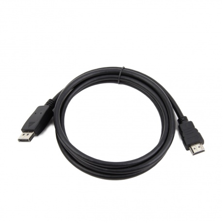 Кабель Gembird Cablexpert DisplayPort to HDMI 20M/19M 3m Black CC-DP-HDMI-3M - фото 3