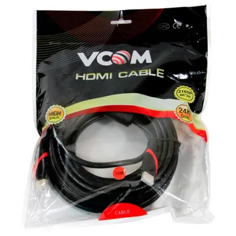 Кабель VCOM HDMI 19M ver 2.0 10m (CG525D-R-10.0) - фото 1