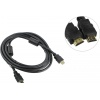 Кабель Aopen HDMI - HDMI 3m (ACG711D) black