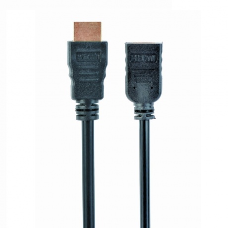 Кабель Gembird Cablexpert HDMI 19M/19F v2.0 1.8m Black CC-HDMI4X-6 - фото 1
