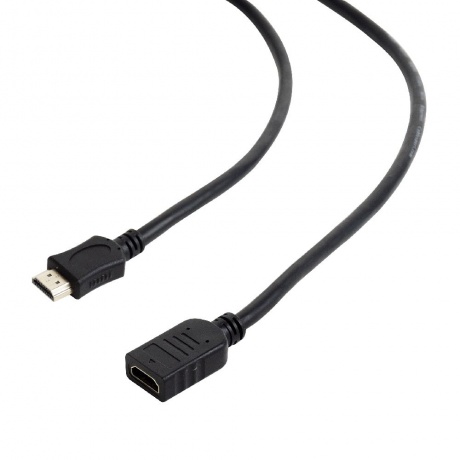 Кабель Gembird Cablexpert HDMI 19M/19F v2.0 1.8m Black CC-HDMI4X-6 - фото 2