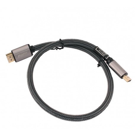 Кабель аудио-видео Lazco WH-111-B HDMI (m)/HDMI (m) 0.5м WH-111(0,5M)-B черный - фото 2