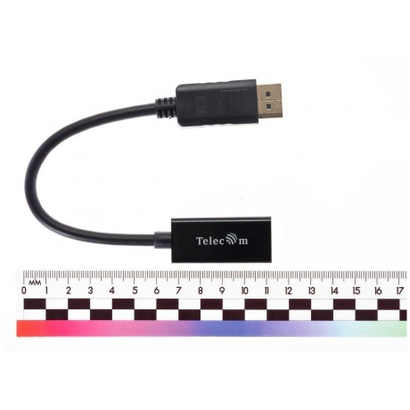 Переходник Telecom TA553 DisplayPort - HDMI-F 0.2m - фото 7