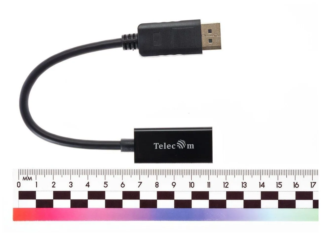 Переходник Telecom TA553 DisplayPort - HDMI-F 0.2m - фото 7